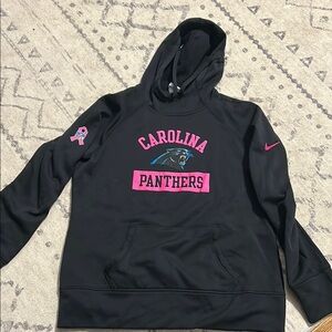 Nike Breast Cancer Awareness Edition Carolina Panthers Black Hoodie